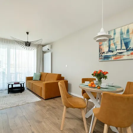 Whiteblue Iii Seaside Ul Konopnickiej Parking & Sauna & Fitness & Bawialnia Dla Dzieci & Rowerownia- W Cenie Pobytu 아파트