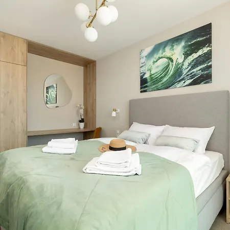 Whiteblue Iii Seaside Ul Konopnickiej Parking & Sauna & Fitness & Bawialnia Dla Dzieci & Rowerownia- W Cenie Pobytu 아파트