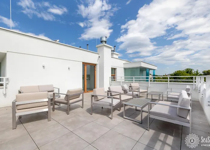 Lägenhet Whiteblue Iii Seaside Ul Konopnickiej Parking & Sauna & Fitness & Bawialnia Dla Dzieci & Rowerownia- W Cenie Pobytu *