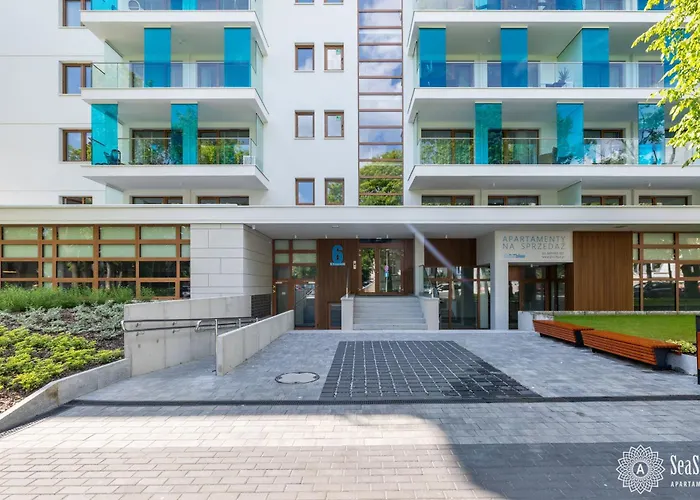 Apartment Whiteblue Iii Seaside Ul Konopnickiej Parking & Sauna & Fitness & Bawialnia Dla Dzieci & Rowerownia- W Cenie Pobytu *